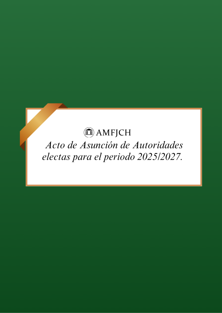 Invitación a participar del Acto de Asunción de la Comisión Directiva electa para el período 2025/2027